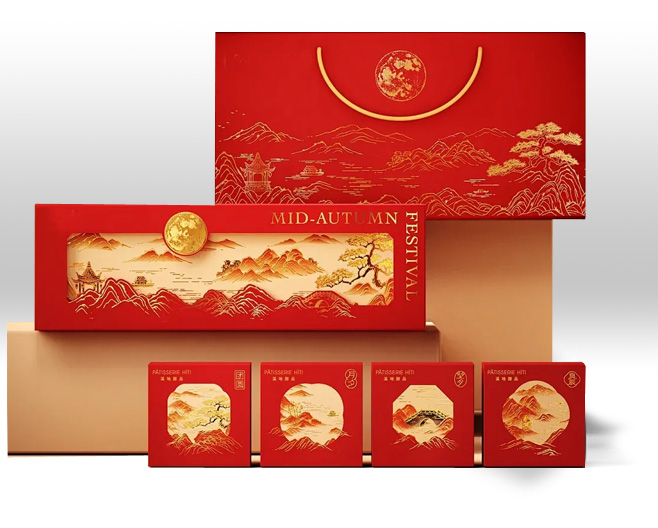 禮品套盒及手提袋